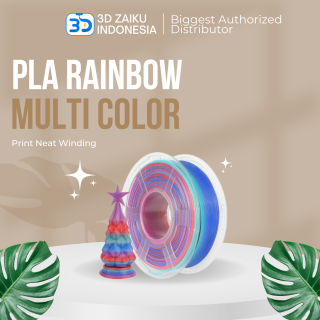 SUNLU 3D Printer Filament Silk PLA+ Rainbow Multi Color Neat Winding